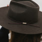 Emery Rancher Fedora Dark Brown Hat by Gigi Pip | Bourbon Cowgirl