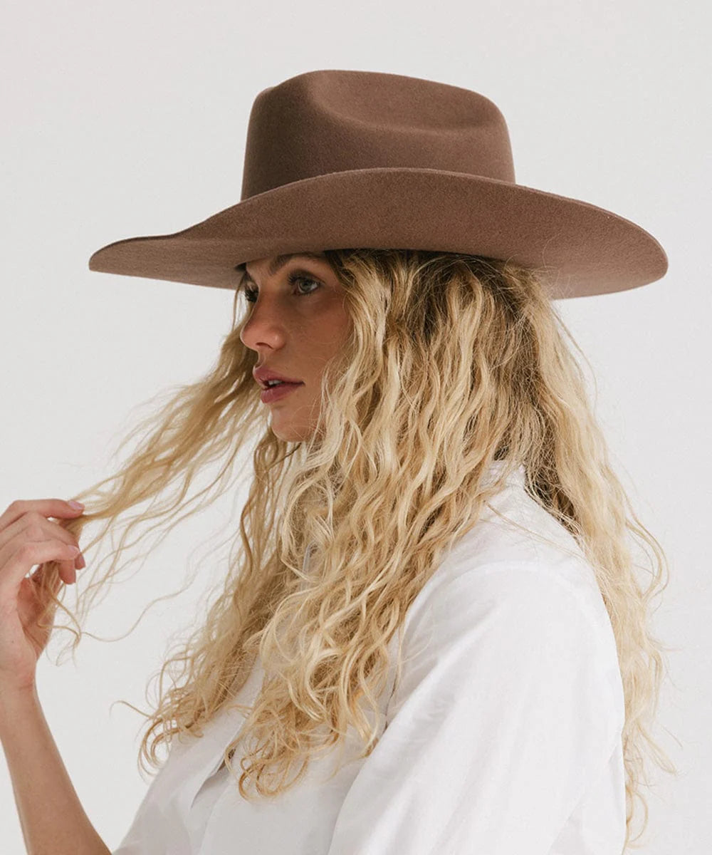 Teddy Cattleman Western Cowboy Hat by Gigi Pip | Bourbon Cowgirl