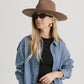 Wesley Wide Brim Fedora Hat by Gigi Pip | Bourbon Cowgirl