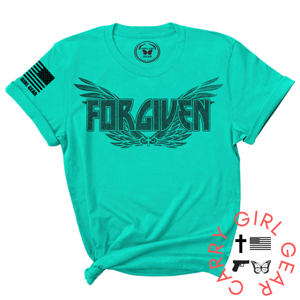 Jade Forgiven unisex tee