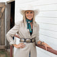 Hold Your Horses Jade Bandana Wildrags at Bourbon Cowgirl