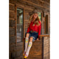 Get Lucky Tan Performance Boot Socks