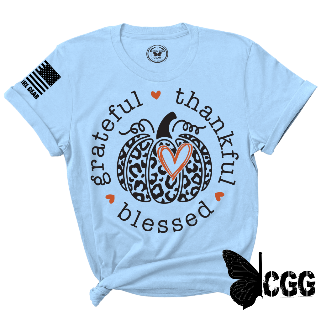 GRATEFUL THANKFUL BLESSED TEE