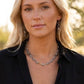 Silver Barbed Wire Necklace by Michele Busch