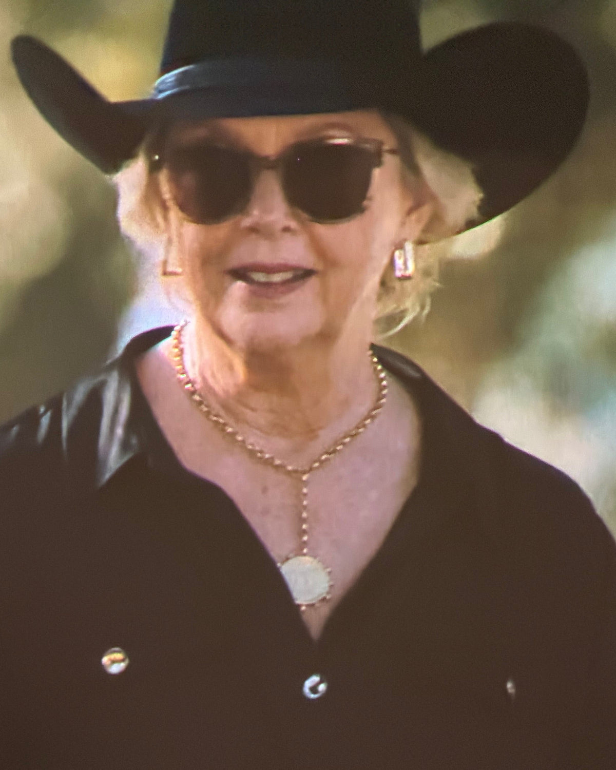 Gold Necklace with Horse Medallion as Seen on Dutton Ranch by Michele Busch