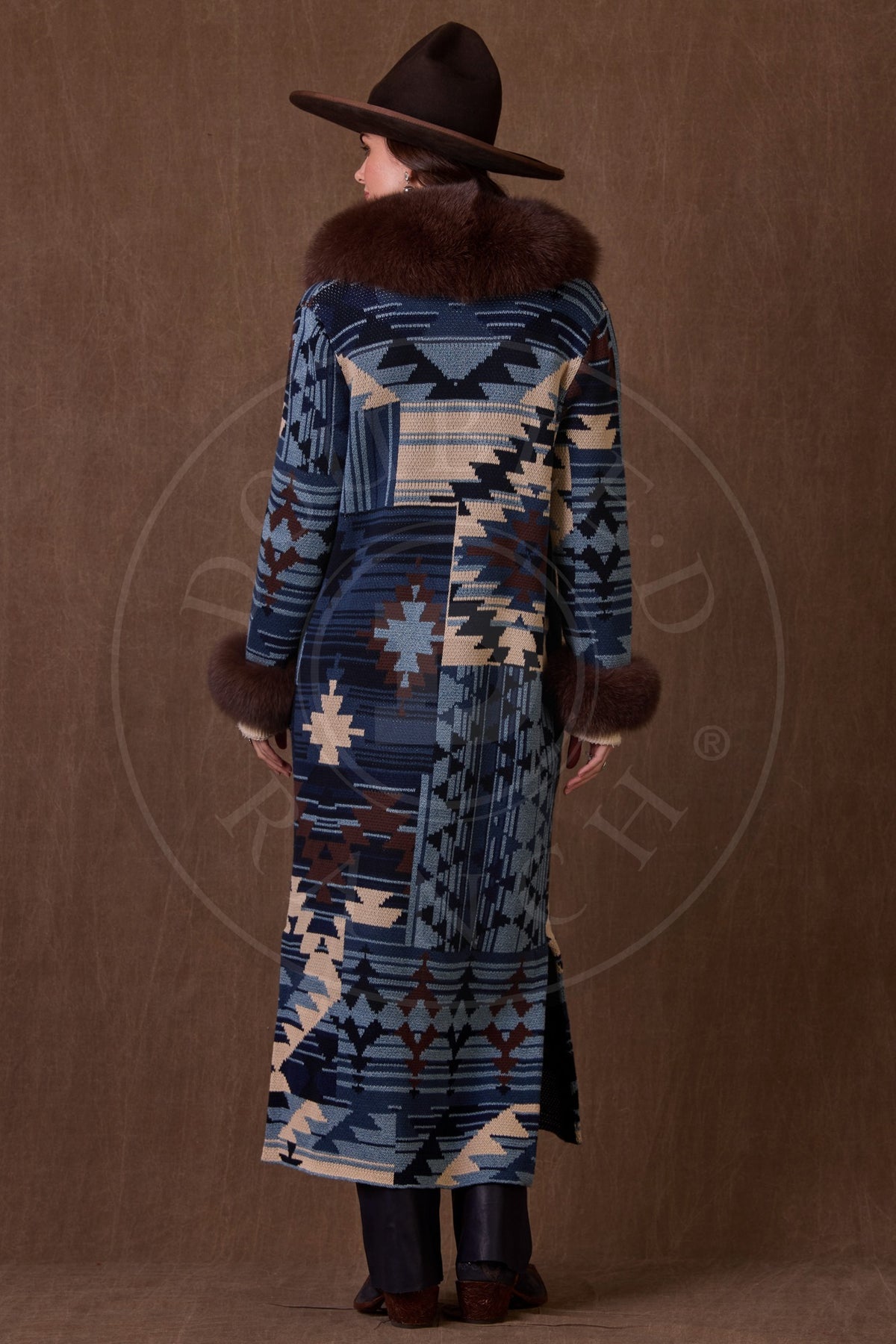 Dusting & Weaving Duster Coat by Double D Ranch
