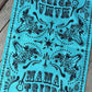 Turquoise Mama Tried Tea Towel by Junk Gypsy