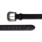 Lane 1.5 Woven Laced Belt with Single Buckle - Jet Black