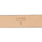 Lane 1.5 Woven Laced Belt with Single Buckle - Jet Black