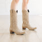 Saratoga Boot - Latte Roughout