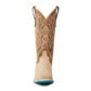 Classic Square Boot - Latte Suede and Burnt Caramel