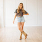 Classic Square Boot - Desert Clay & Buttermilk