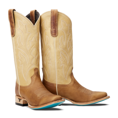 Cowboy boots, Saratoga Square, desert clay & burnt caramel