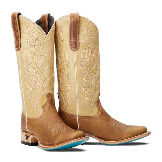 Cowboy boots, Saratoga Square, desert clay & burnt caramel