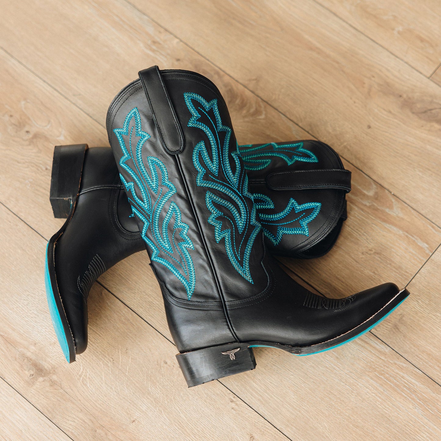 Classic Square Boot - Jet Black