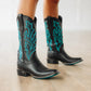 Classic Square Boot - Jet Black
