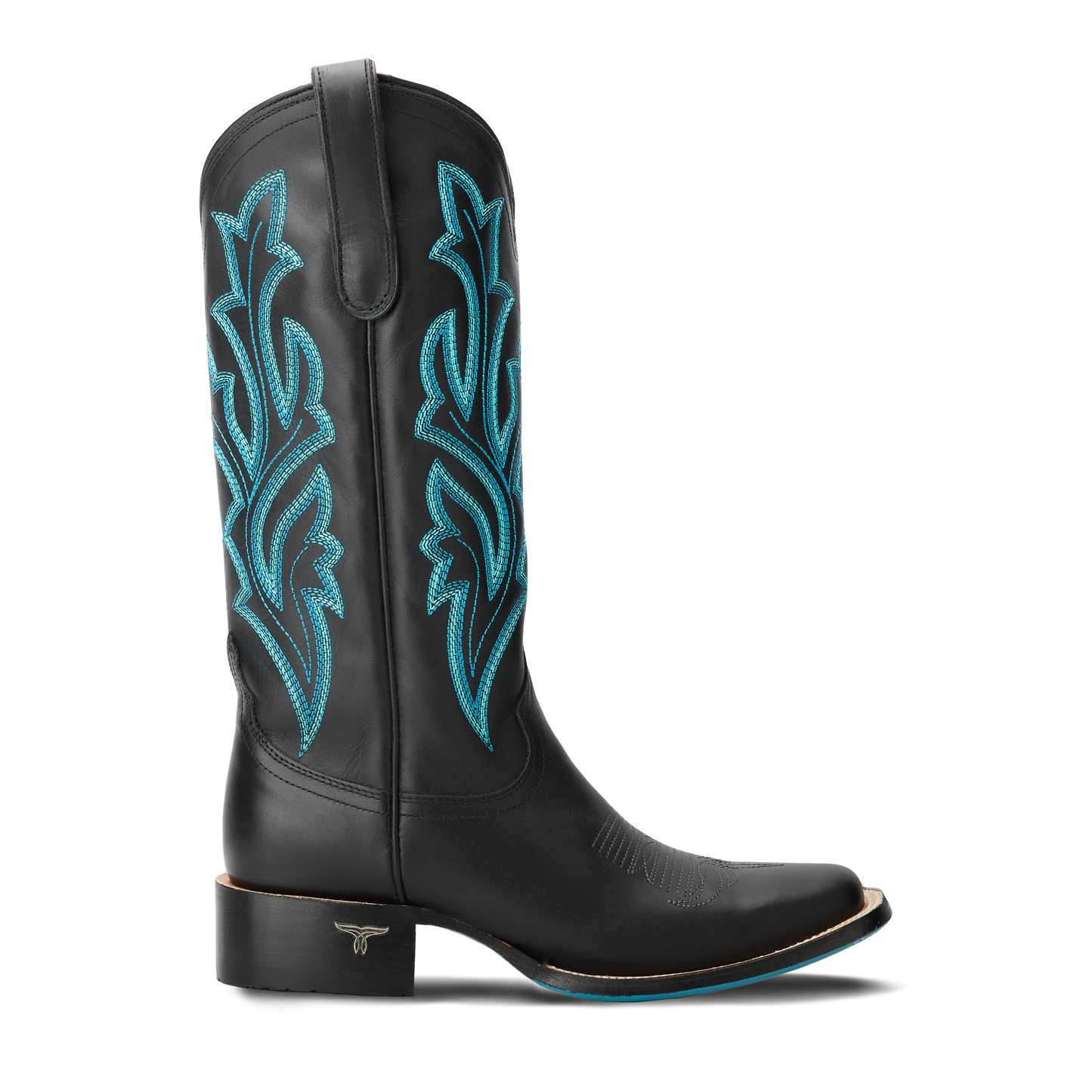 Classic Square Boot - Jet Black