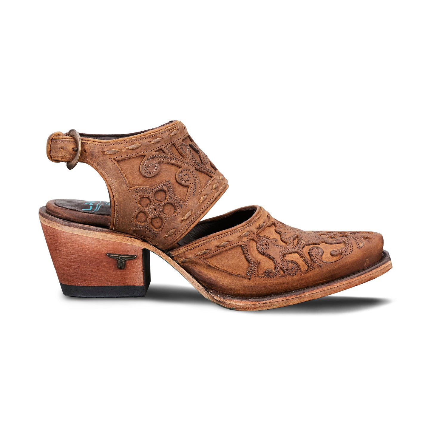 Robin Slingback Mule - Burnt Caramel