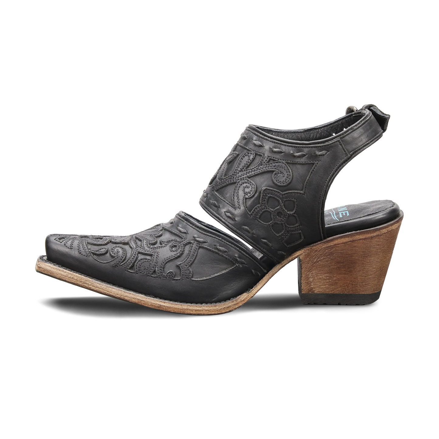 Robin Slingback Mule - Jet Black