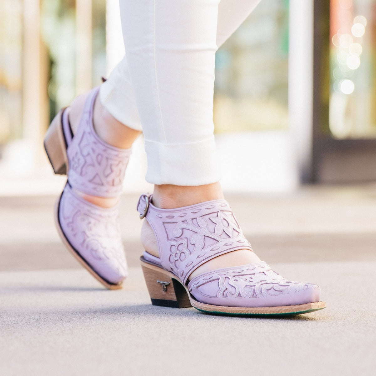 Robin Slingback Mule - Lovely Lavender