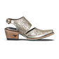 Robin Slingback Mule - Champagne Metallic