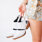 Robin Slingback Mule - Matte White