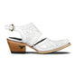 White leather Robin Mule shoe
