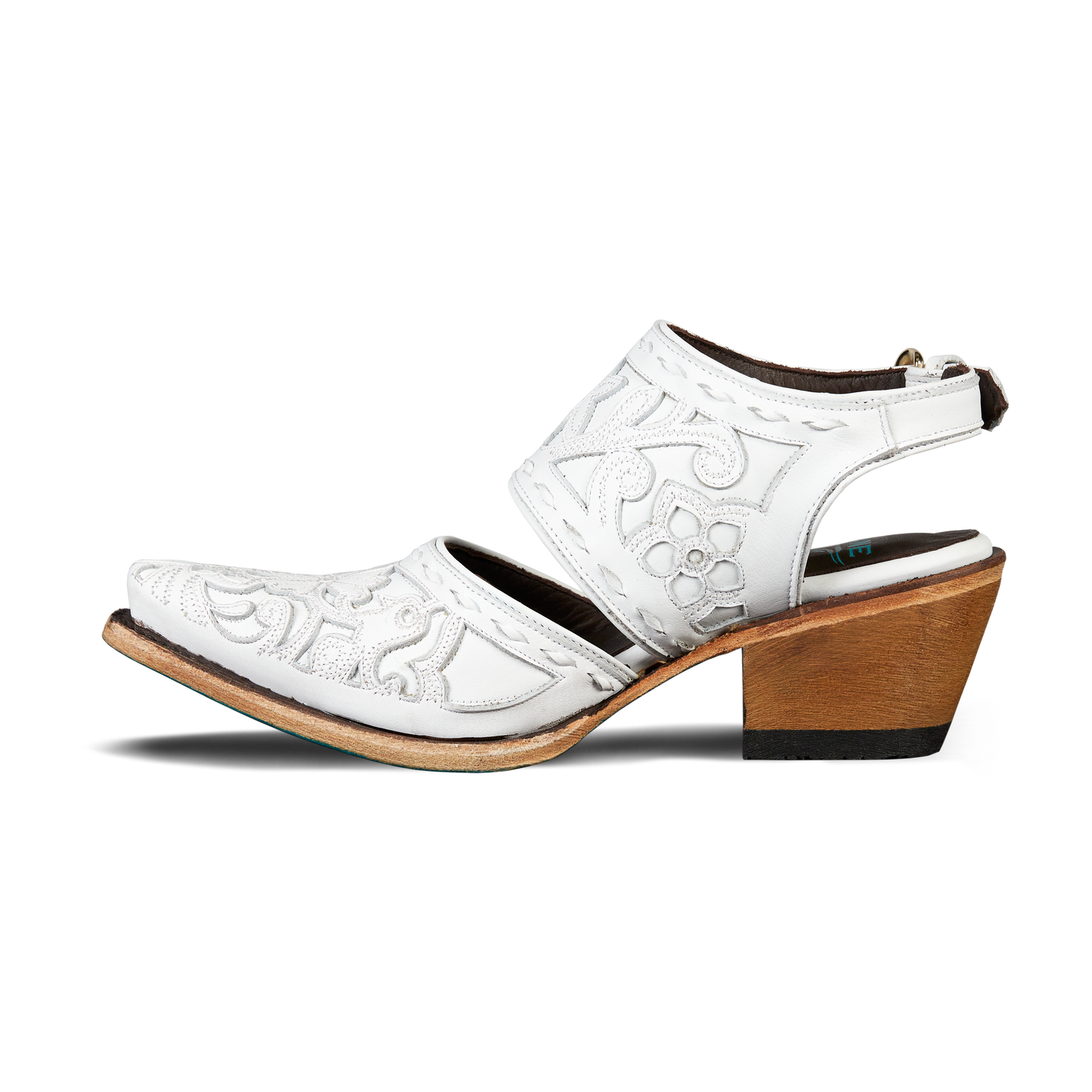 Robin Slingback Mule - Matte White
