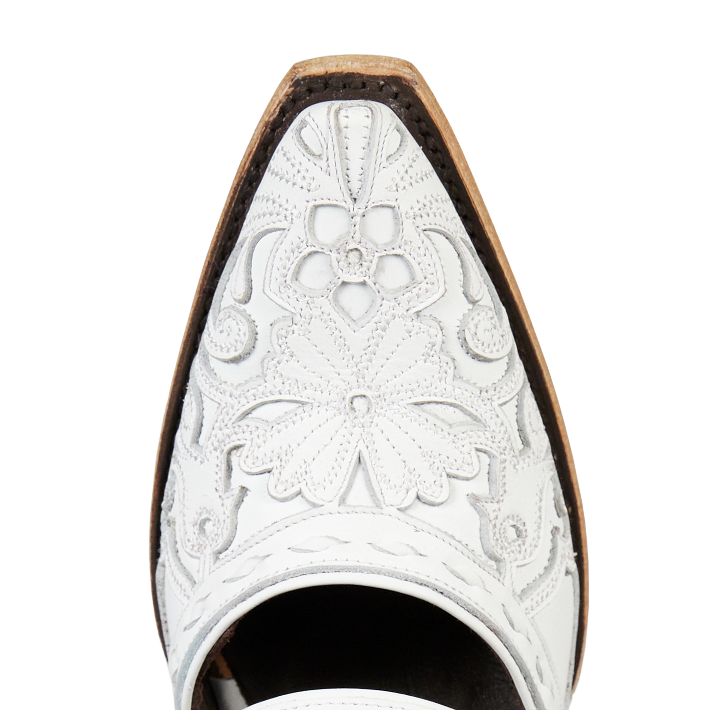 Robin Slingback Mule - Matte White