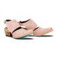 Robin Mule Blush Leather Shoes