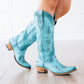 Cossette Boot - Turquoise Blaze