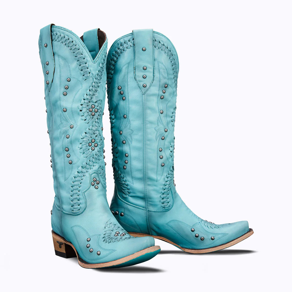 Turquoise Blaze Cossette Cowboy Boots