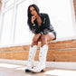Cossette Boot - Matte White