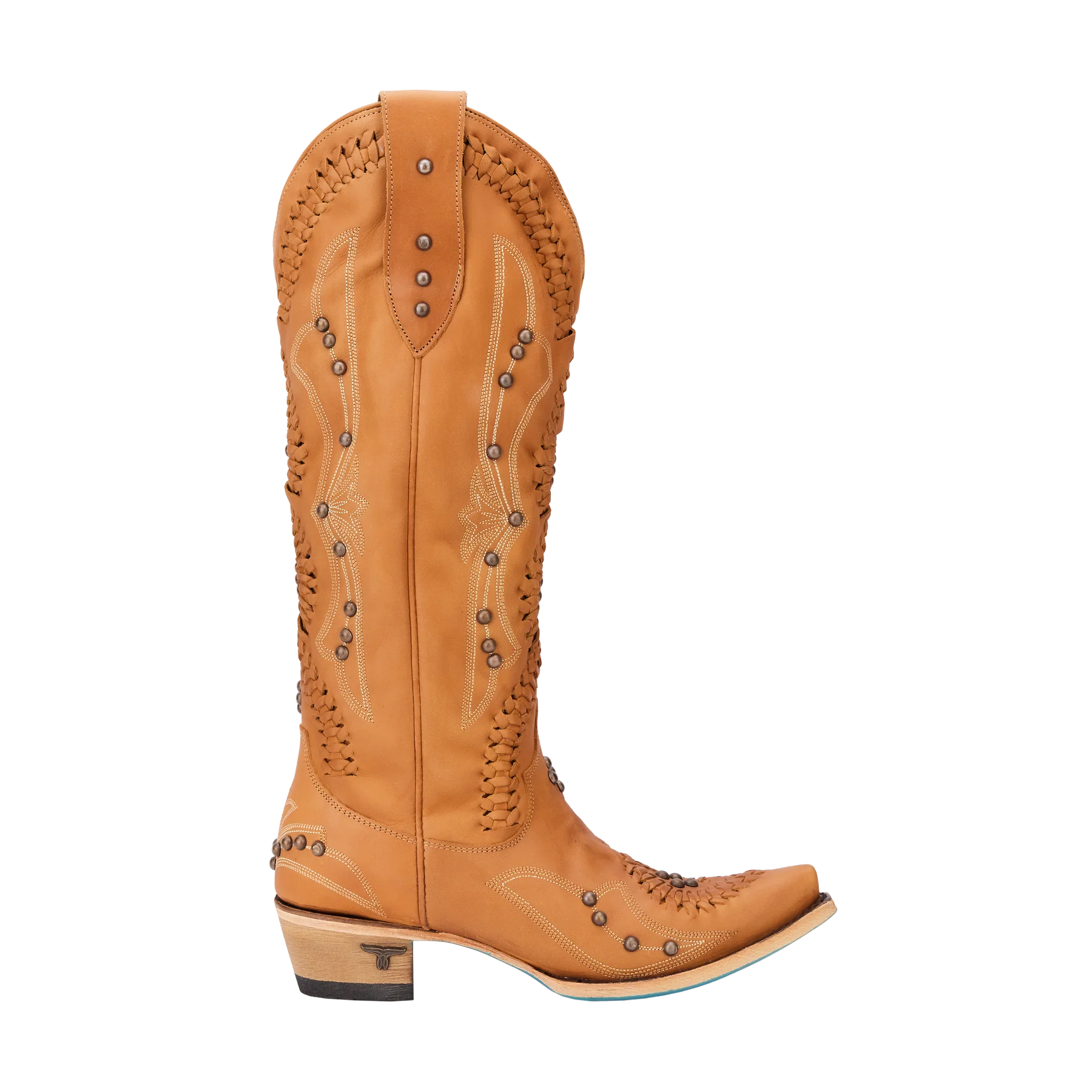 Cossette Saddle PS4 Brown Leather Cowboy Boot