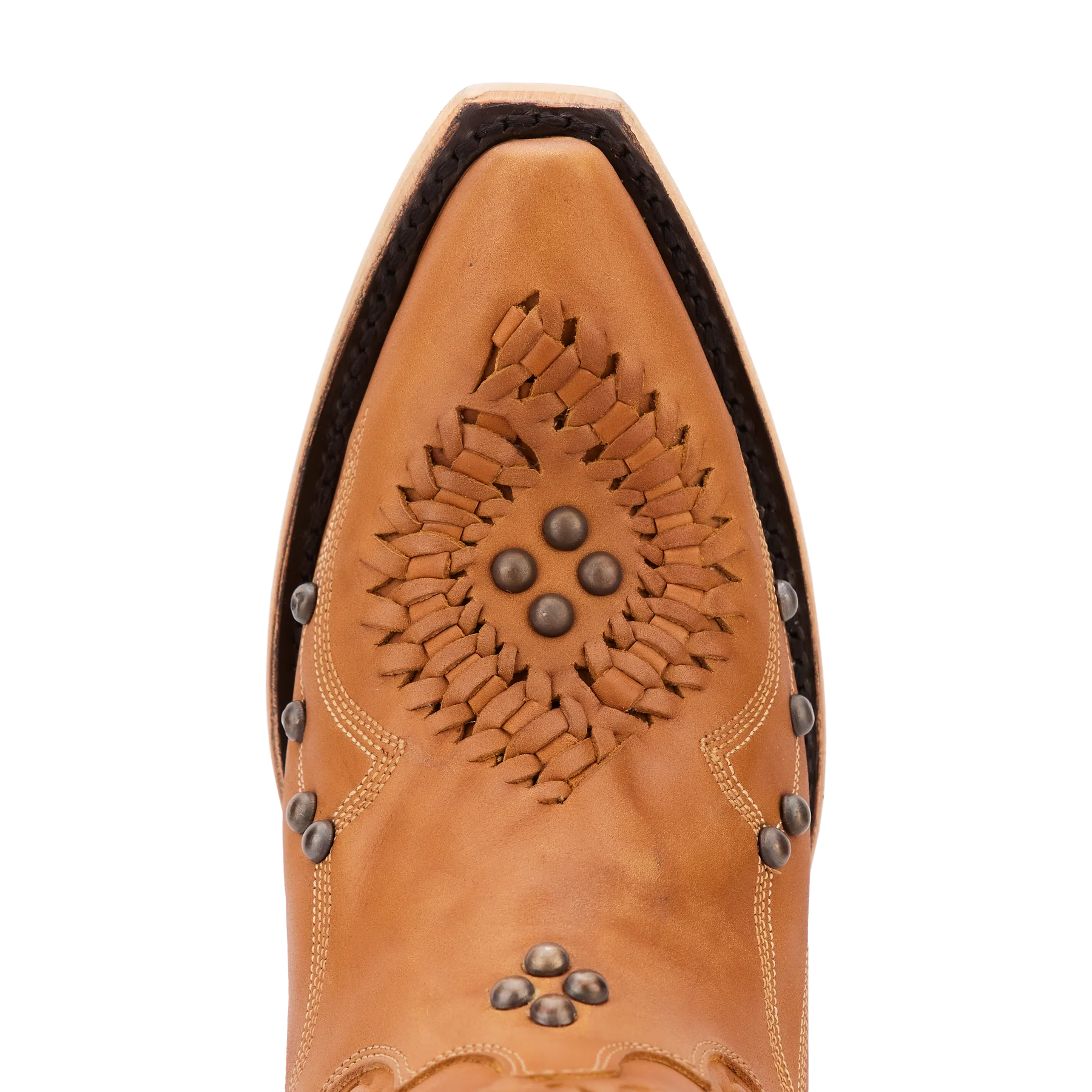 Cossette Saddle boot toe detail