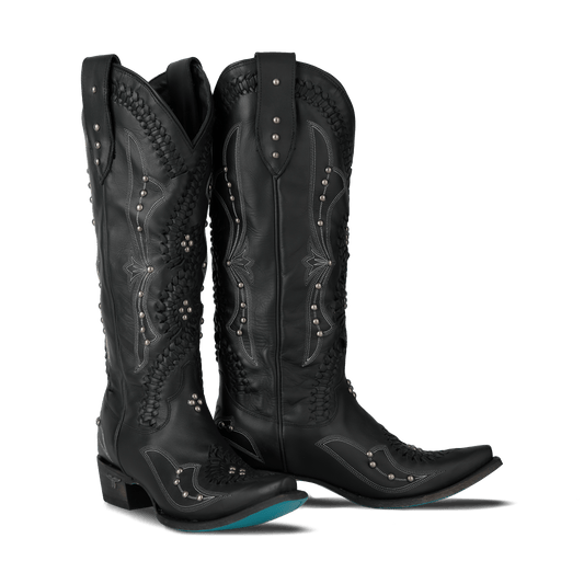 Black Cossette Jetblack Cowboy Boots