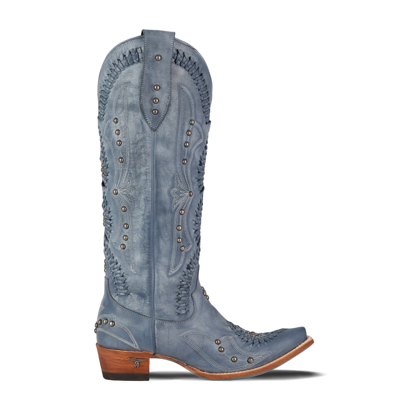 Cossette Boot - Washed Denim