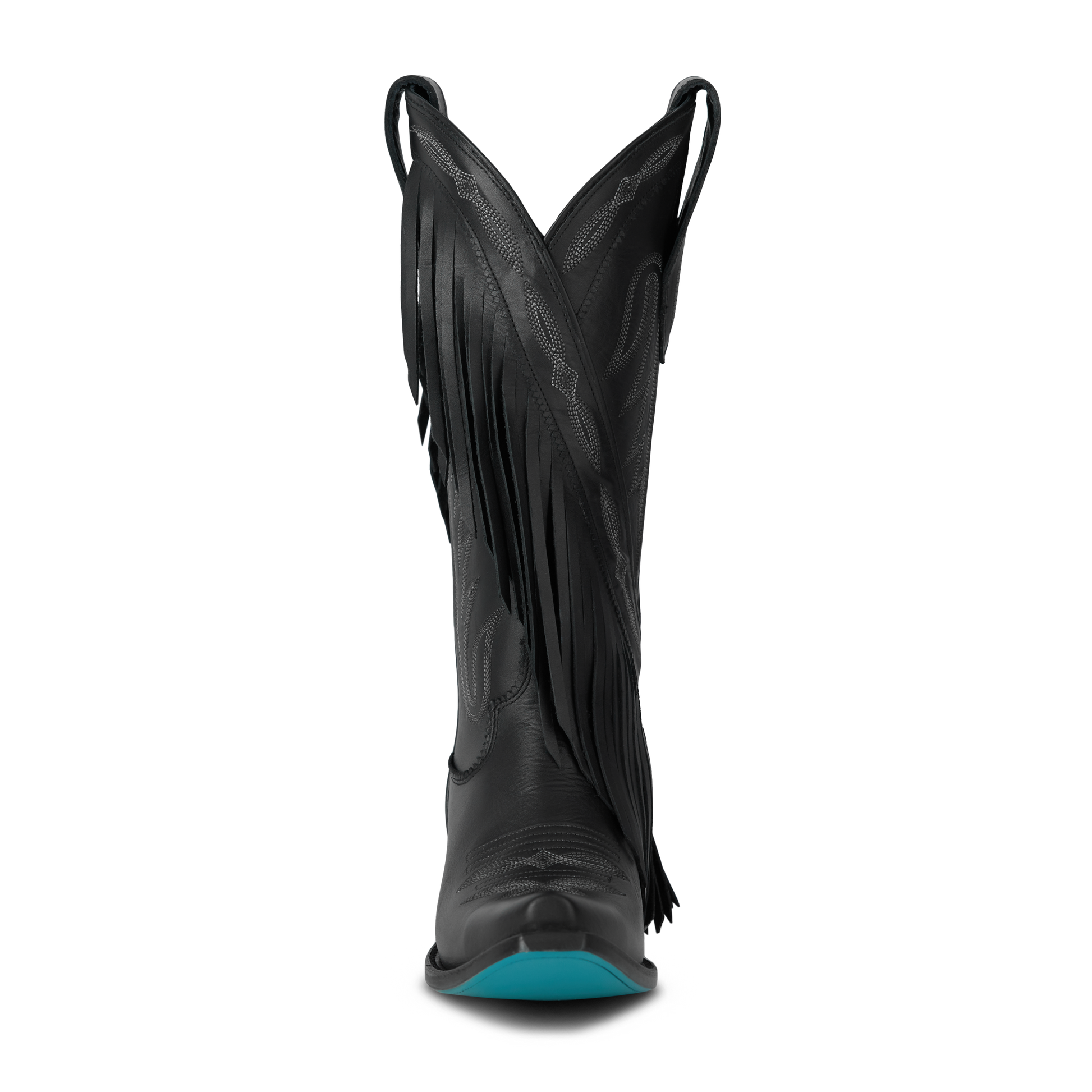 Senita Falls Jet Black Cowboy Boot