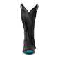 Senita Falls Jet Black Fringe Cowboy Boot