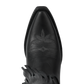 Black Senita Falls Jet Black Leather Boot