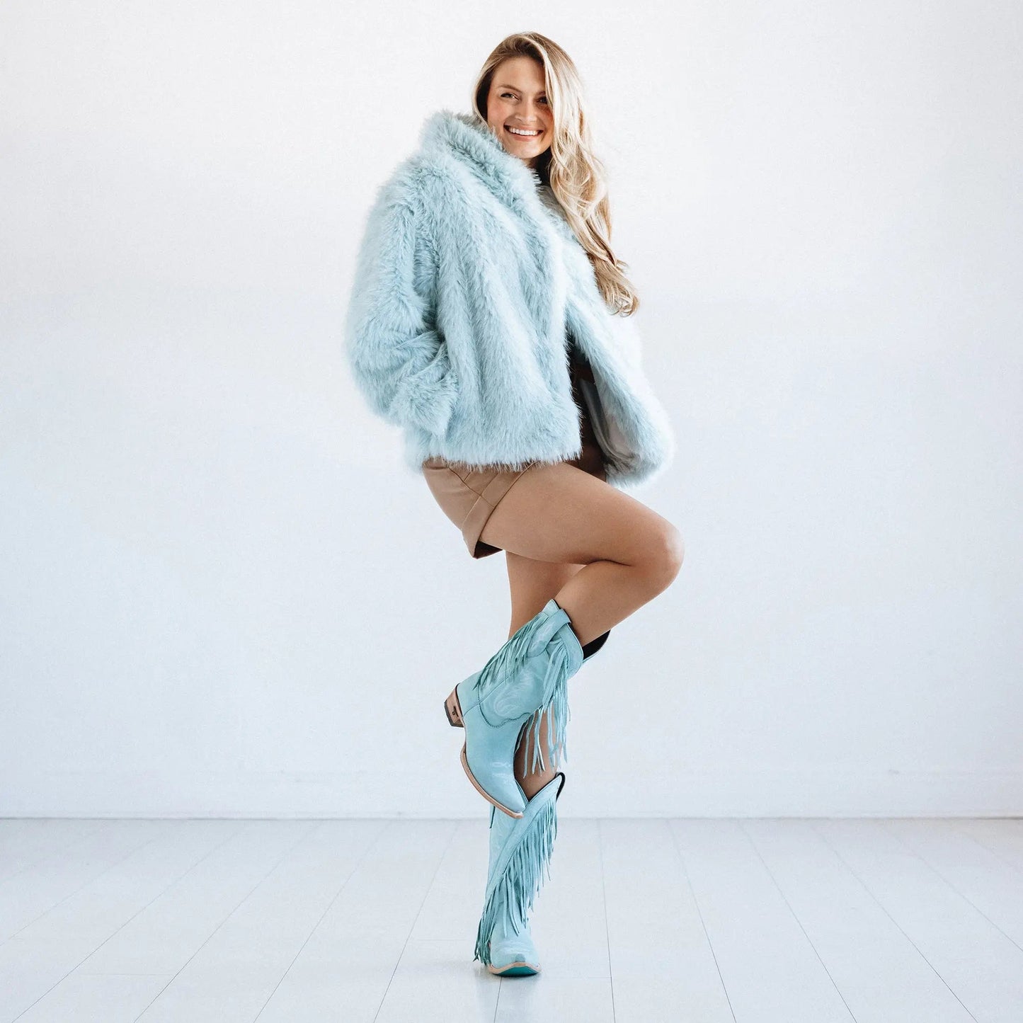 Senita Falls Boot - Powder Blue