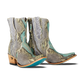 Vickson Exotic Bootie - Blue Watercolor by Lane | Bourbon Cowgirl