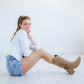Lexington Boot - Latte Suede