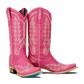 Hot pink Lexington cowboy boots