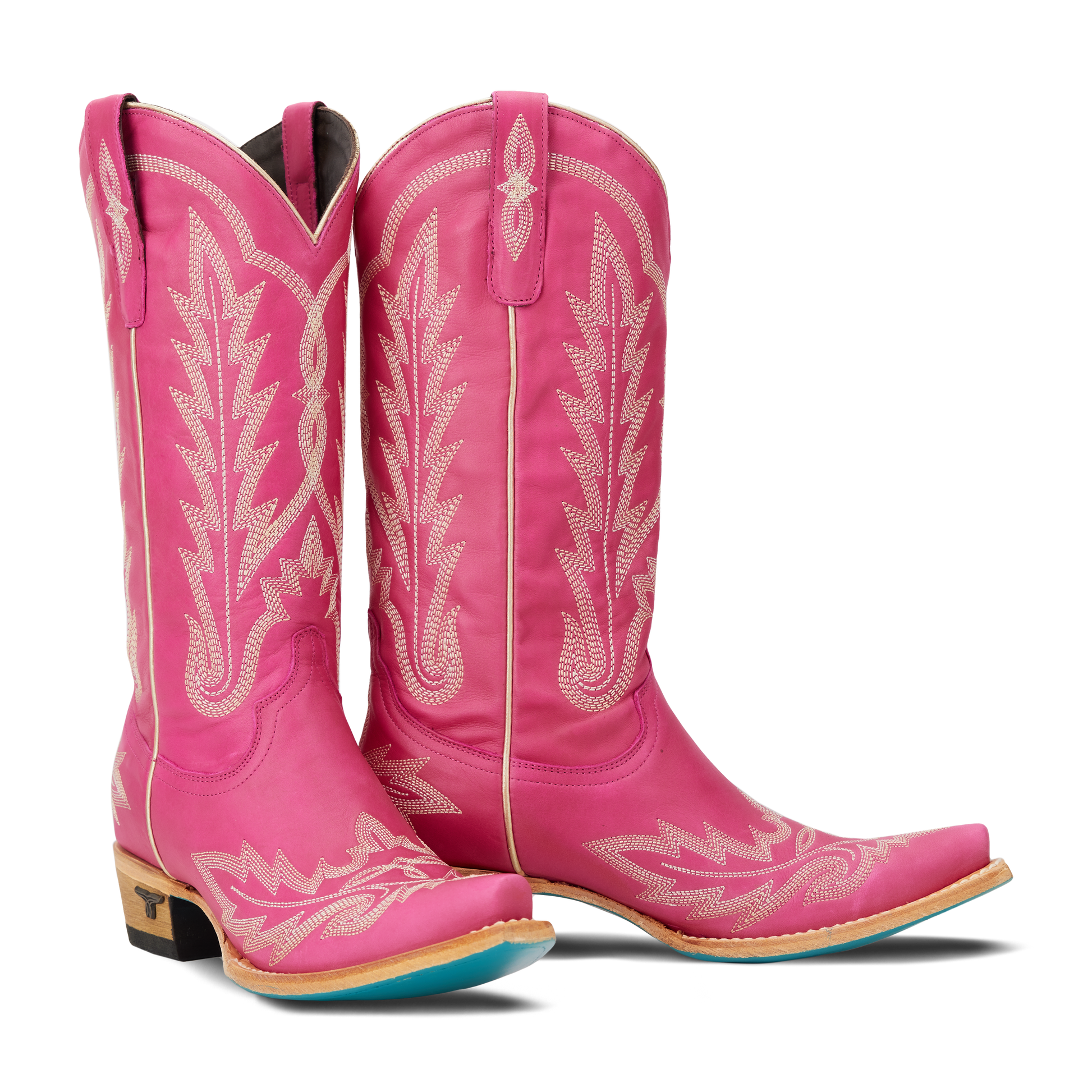 Hot pink Lexington cowboy boots