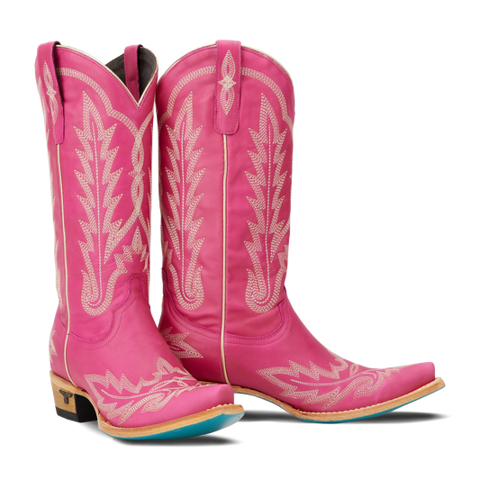 Hot pink Lexington cowboy boots