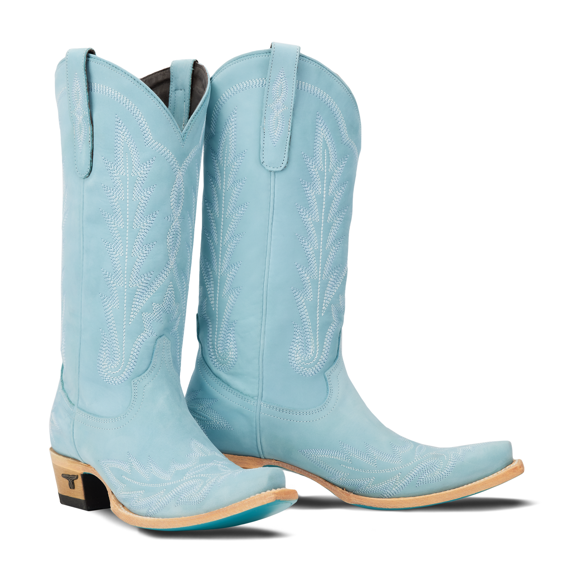 Lexington powder blue cowboy boots