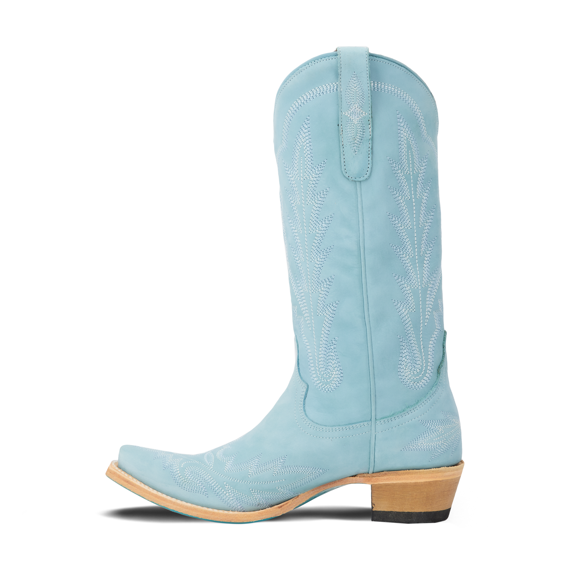 Powder blue Lexington cowboy boot for PS5
