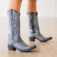 Lexington Boot - Washed Denim