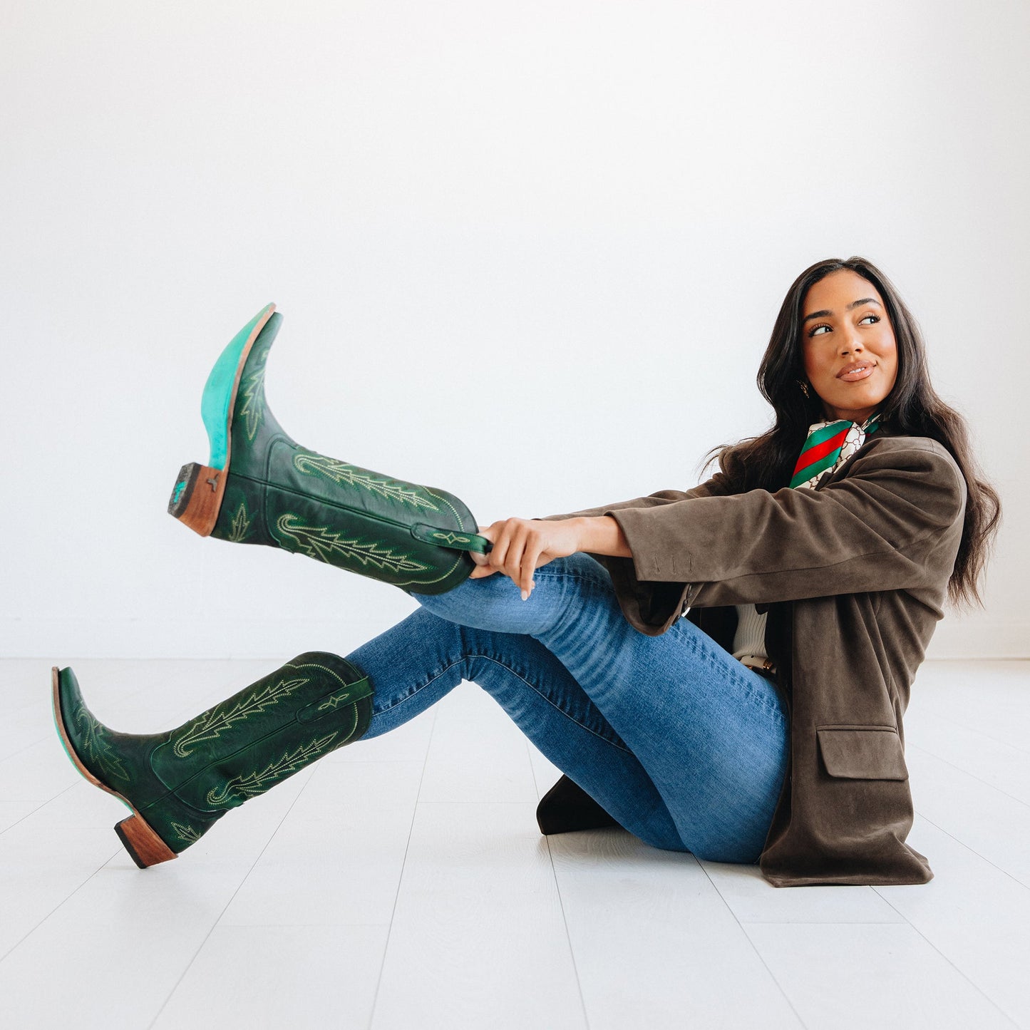 Lexington Boot - Emerald Green
